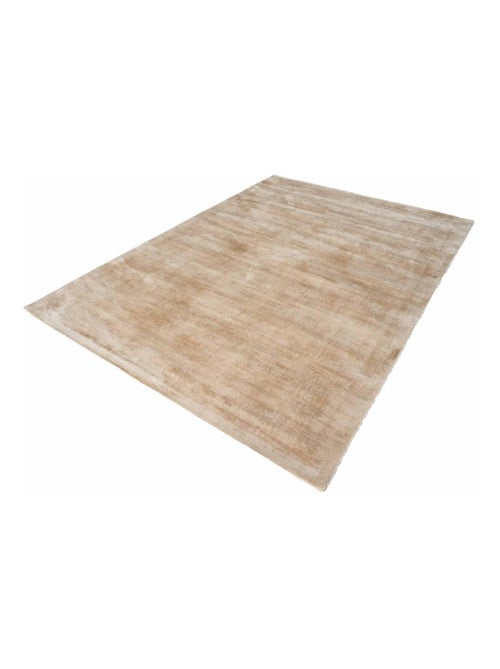 Tapis salon et chambre fait à la main en viscose motif uni NEO + - Kiabi