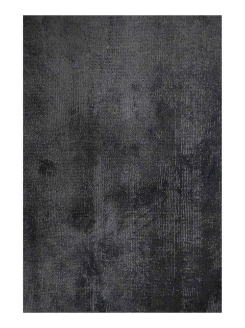Tapis salon et chambre fait à la main en viscose motif uni NEO + - Kiabi