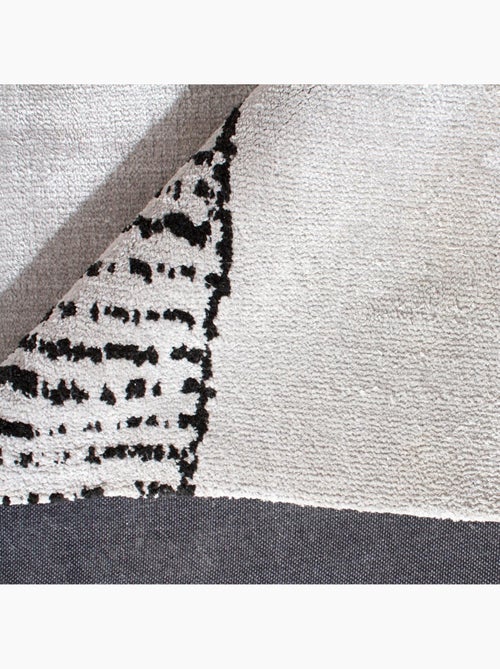 Tapis salon et chambre fait à la main motif géométrique RAGGAL - Kiabi