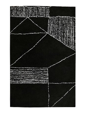 Tapis salon et chambre fait à la main motif géométrique RAGGAL