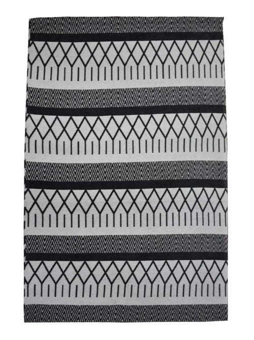 Tapis salon et chambre fait à la main motif scandinave PANATA - Kiabi