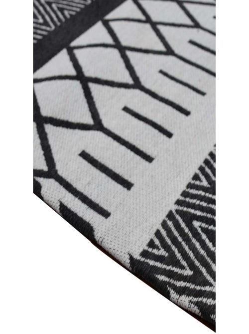 Tapis salon et chambre fait à la main motif scandinave PANATA - Kiabi