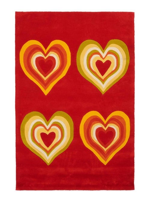 Tapis salon et chambre fait main en acrylique UNAMOURDETAPIS - Kiabi