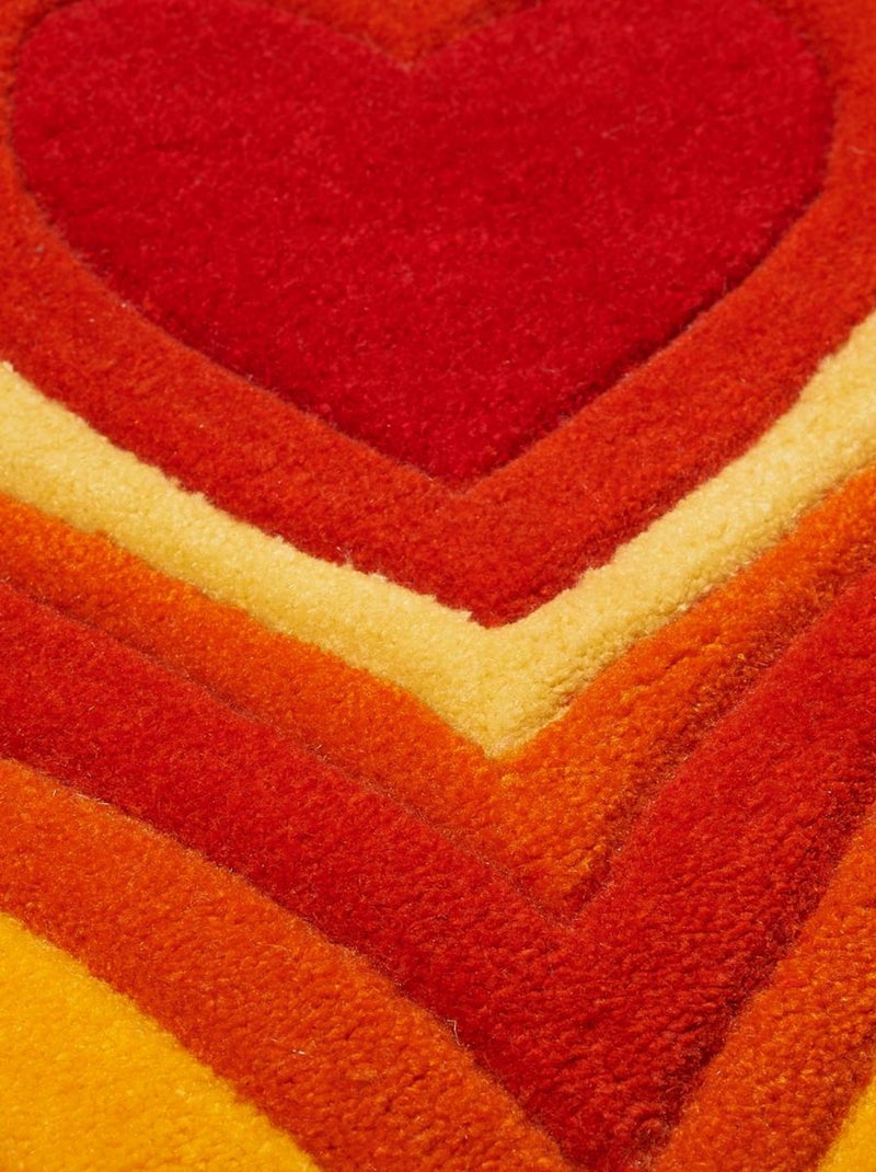 Tapis salon et chambre fait main en acrylique UNAMOURDETAPIS Multicolore - Kiabi