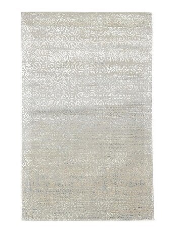 Tapis salon et chambre fait main en laine motif uni BREZE