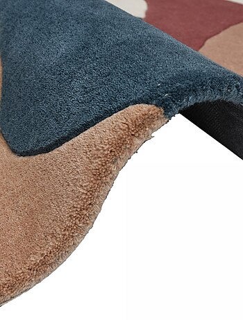 Tapis salon et chambre PAPOSO, fait à la main motif géométrique