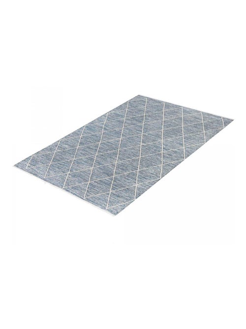 Tapis salon et chambre tissé en coton motif scandinave COTONA - Kiabi