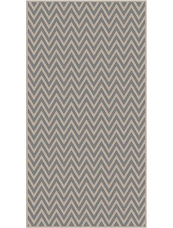 Tapis salon et chambre tissé en viscose motif géométrique CHEVROL