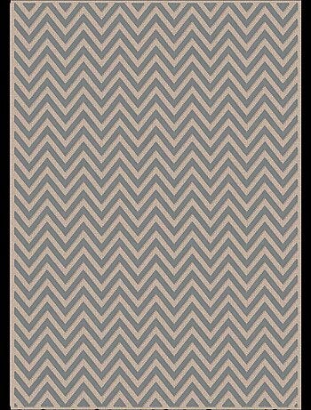 Tapis salon et chambre tissé en viscose motif géométrique CHEVROL