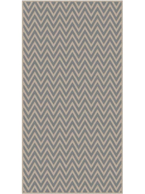 Tapis salon et chambre tissé en viscose motif géométrique CHEVROL - Kiabi