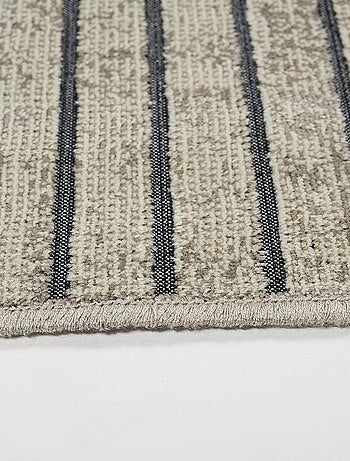 Tapis salon et chambre tissé en viscose motif géométrique SONDA