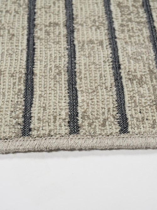 Tapis salon et chambre tissé en viscose motif géométrique SONDA - Kiabi