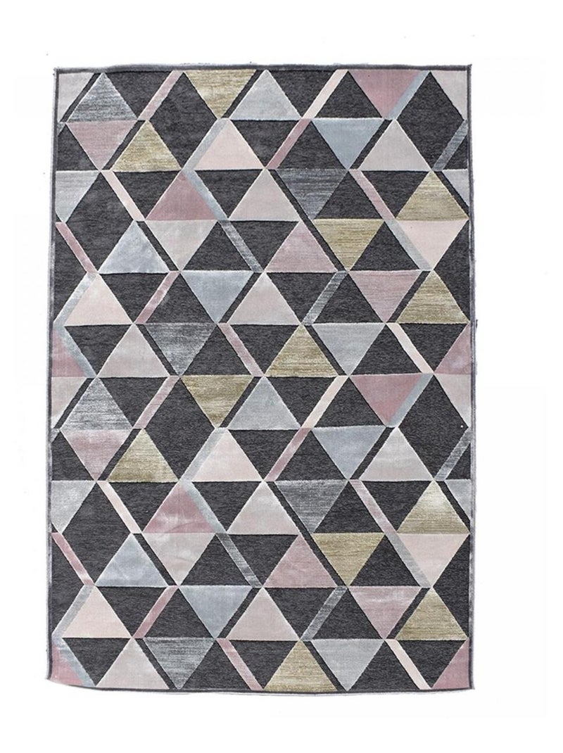 Tapis salon et chambre tissé en viscose motif scandinave SCANDSTYLE Gris - Kiabi