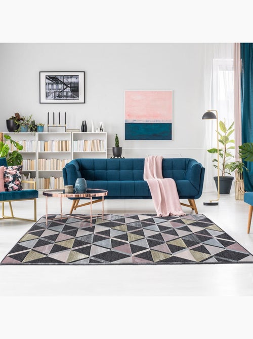 Tapis salon et chambre tissé en viscose motif scandinave SCANDSTYLE - Kiabi