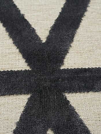 Tapis salon et chambre tissé en viscose motif scandinave SONDAC