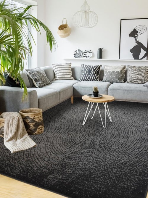 Tapis salon et chambre tissé LYN1 - Kiabi