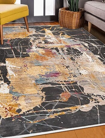 Tapis salon et chambre tissé motif abstrait ARTI 3