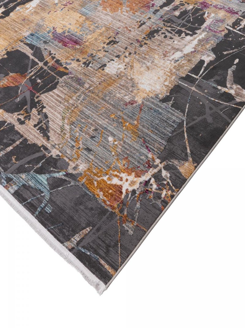 Tapis salon et chambre tissé motif abstrait ARTI 3 Multicolore - Kiabi