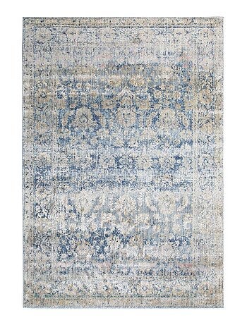 Tapis salon et chambre tissé motif abstrait BELANO