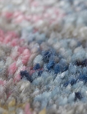 Tapis salon et chambre tissé motif abstrait BELANO