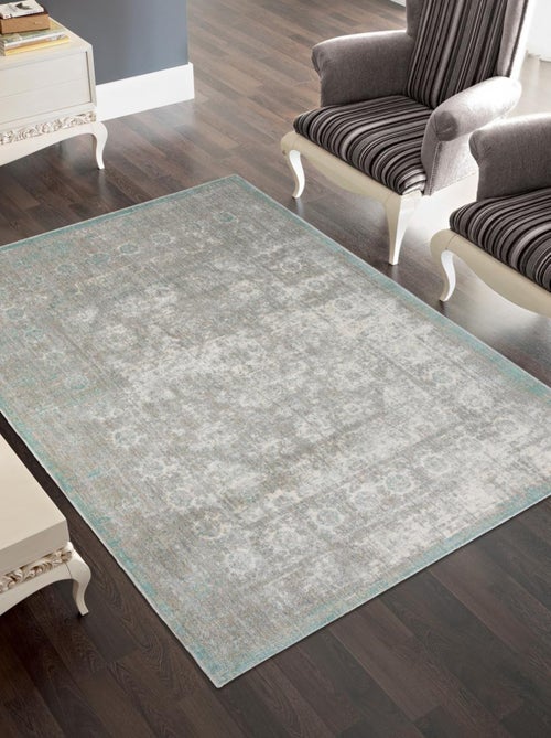 Tapis salon et chambre tissé motif abstrait BELANO - Kiabi