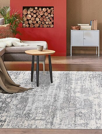 Tapis salon et chambre tissé motif abstrait BERLO