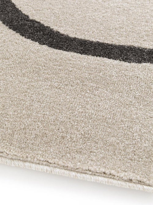 Tapis salon et chambre tissé motif abstrait CONTETRE - Kiabi