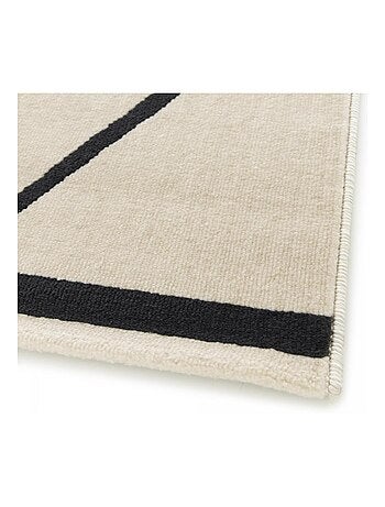 Tapis salon et chambre tissé motif abstrait FLARINE 3