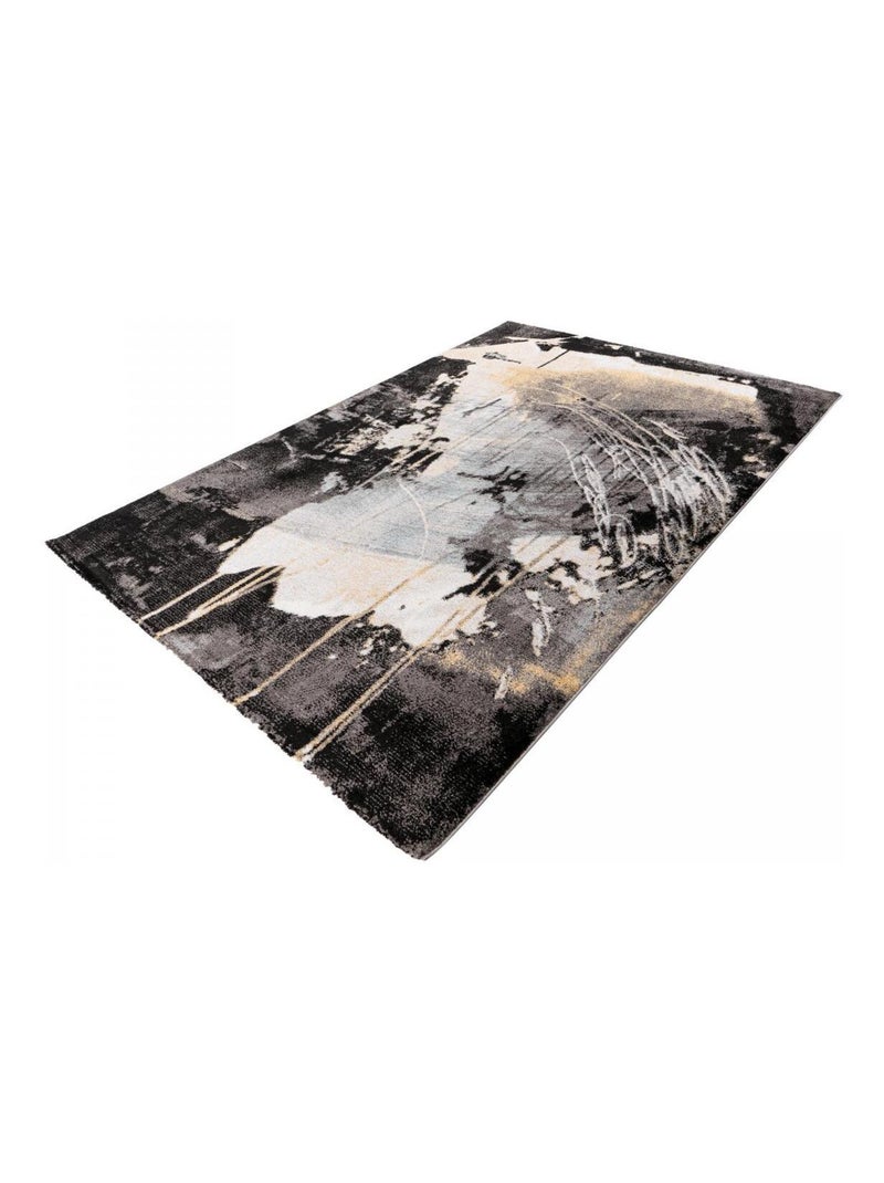 Tapis salon et chambre tissé motif abstrait FUNALA Multicolore - Kiabi