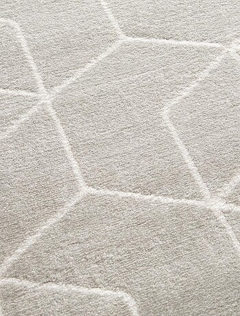 Tapis salon et chambre tissé motif abstrait LUCEN 8