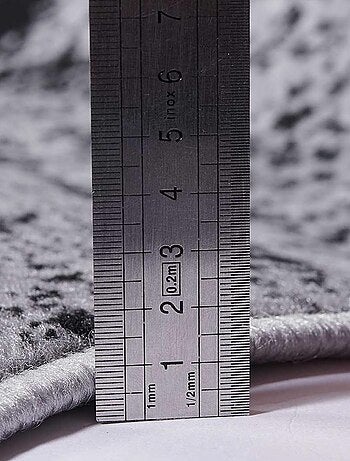 Tapis salon et chambre tissé motif abstrait LYN1 TABLO