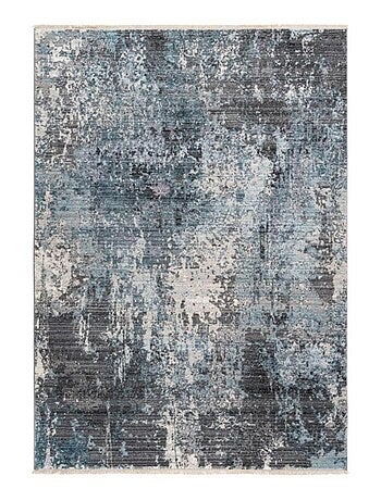 Tapis salon et chambre tissé motif abstrait MEDELLA