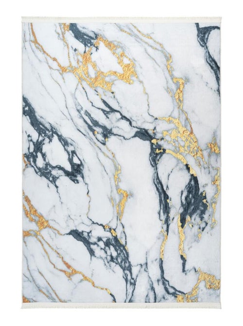 Tapis salon et chambre tissé motif abstrait PERY - Kiabi