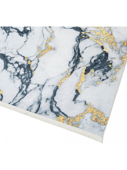 Tapis salon et chambre tissé motif abstrait PERY - Kiabi