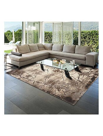 Tapis salon et chambre tissé motif abstrait TERSORE