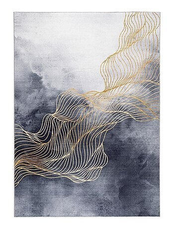 Tapis salon et chambre tissé motif abstrait VIVACE 12