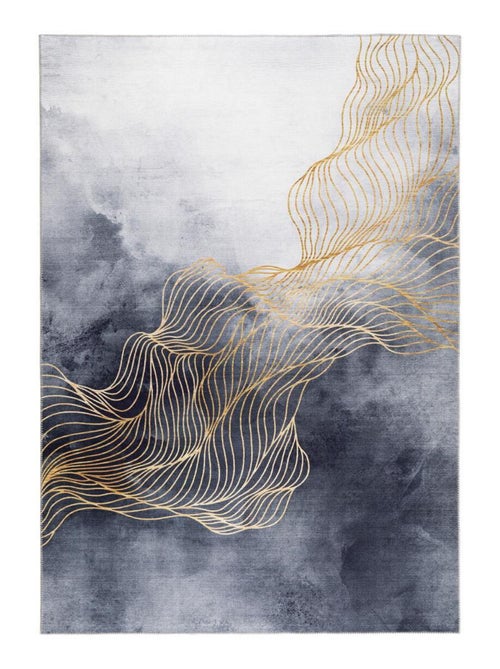 Tapis salon et chambre tissé motif abstrait VIVACE 12 - Kiabi