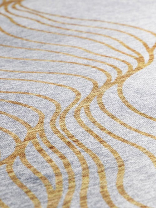 Tapis salon et chambre tissé motif abstrait VIVACE 12 - Kiabi