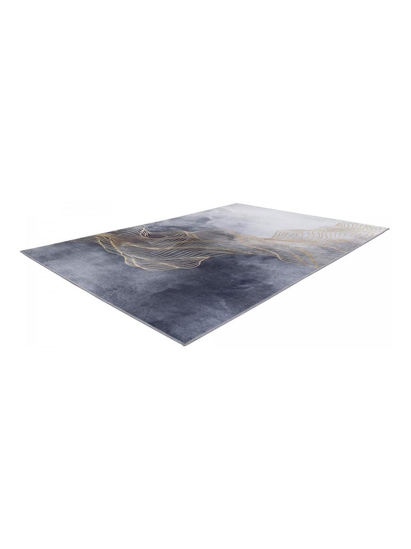 Tapis salon et chambre tissé motif abstrait VIVACE 12 Gris - Kiabi