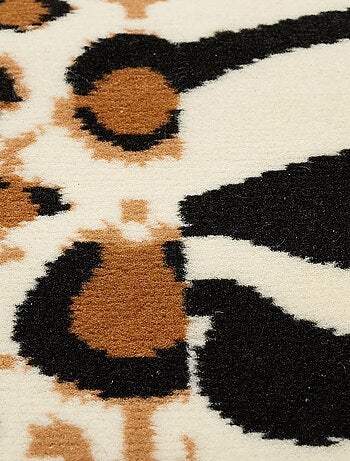 Tapis salon et chambre tissé motif animaux LYN1 SAVANA