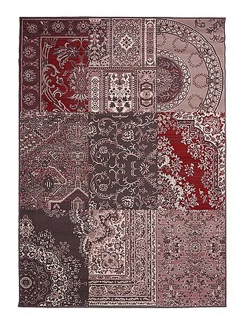 Tapis salon et chambre tissé motif baroque LYN1 NYBRO