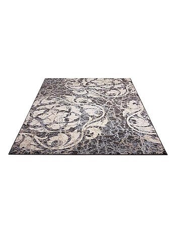 Tapis salon et chambre tissé motif baroque MAIXU