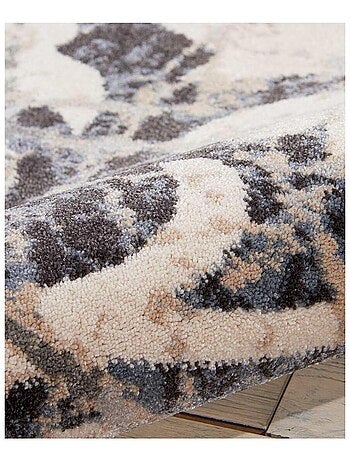 Tapis salon et chambre tissé motif baroque MAIXU