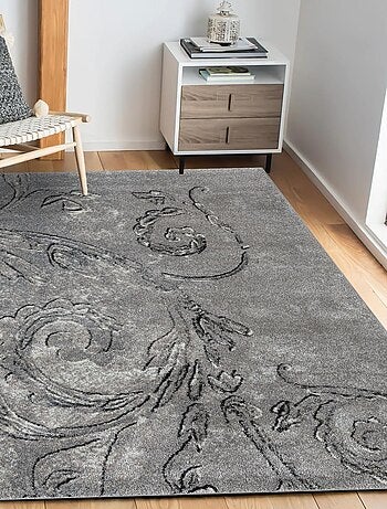 Tapis salon et chambre tissé motif baroque MUMBA D