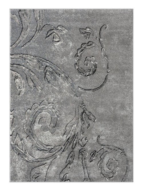 Tapis salon et chambre tissé motif baroque MUMBA D - Kiabi