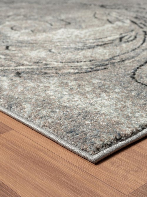 Tapis salon et chambre tissé motif baroque MUMBA D - Kiabi
