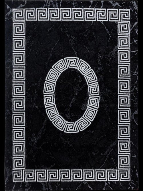 Tapis salon et chambre tissé motif baroque SAPURI - Kiabi