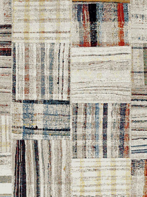 Tapis salon et chambre tissé motif berbère MO 83 - Kiabi