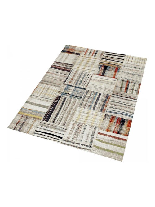 Tapis salon et chambre tissé motif berbère MO 83 - Kiabi