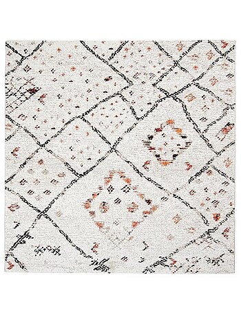 Tapis salon et chambre tissé motif berbère MORYLA C